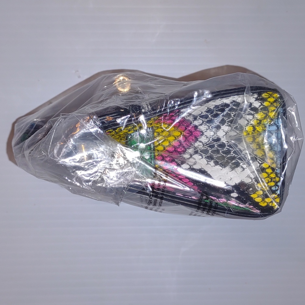 LIKE DREAMS Multi-colored Snakeskin Mini Crossbody Bag - Picture 7 of 7